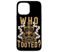 Who Tooted? Model Railroad Train Retro Vintage Locomotive Carcasa para iPhone 13 Pro MAX