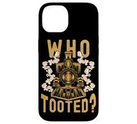Who Tooted? Model Railroad Train Retro Vintage Locomotive Carcasa para iPhone 14