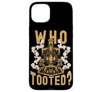 Who Tooted? Model Railroad Train Retro Vintage Locomotive Carcasa para iPhone 15 Plus