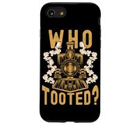 Who Tooted? Model Railroad Train Retro Vintage Locomotive Carcasa para iPhone SE (2020) / 7/8