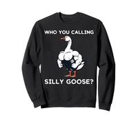 Who You Calling Goose Silly Buff Divertido Entrenamiento Gimnasio Hombres Mujeres Sudadera