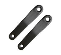 Whoasyst 1 par de bielas de aleación de aluminio para bicicleta, soporte inferior para instalación de motor de accionamiento medio