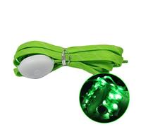 Whoasyst 1 par de cordones LED para tenis iluminados para correr por la noche, fiesta, Halloween, cosplay, baile hip-hop, para niños, adultos y guantes