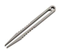 Whoasyst 1 pinza de aleación para exteriores, pinzas portátiles para reparación de relojes, piezas pequeñas, aleación