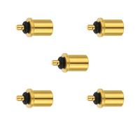 Whoasyst 5 adaptadores de conversión ligeros para acampar al aire libre, senderismo, butanos, herramienta de inflado, recarga, multifuncional, portátil y ligero, inflación