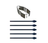 Whoasyst 5 recambios de bolígrafo con clip para lápiz capacitivo Tab S11/S11Ultra, accesorio para artistas y diseñadores