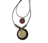 Whoasyst Abalorio de cerámica fina con diseño de flor y mariposa para pieles delicadas, para la mañana o la noche, no conformista, elegante dije de cerámica, One Size, como se describe, como se