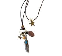 Whoasyst Abalorio de cerámica fina con diseño de flor y mariposa para pieles delicadas, para la mañana o la noche, no conformista, elegante dije de cerámica, One Size, como se describe, como se
