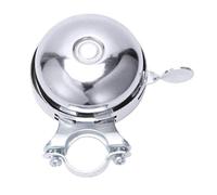 Whoasyst Alarma de metal de doble cara para manubrio de bicicleta, estilo retro, para manillar