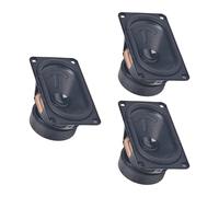 Whoasyst Altavoz de rango completo de 20 W, 8 Ω, 16 bobinas de voz, imán externo para altavoz cuadrilátero auditivo de 48 x 90 mm
