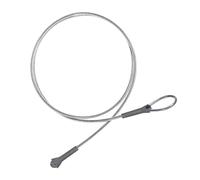 Whoasyst Anclajes de trabajo de acero inoxidable de gran altitud, dispositivos de anclaje resistentes a la corrosión, accesorios de escalada de instalación rápida, anclajes de cable de acero