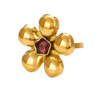 Whoasyst Anillos abiertos de inspiración francesa, de acero inoxidable, tamaño ajustable para mayor comodidad y elegancia, minimalista, geométrico, simple, dorado, para mujer, juego de nudos