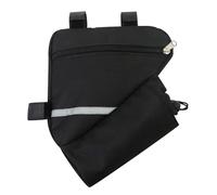 Whoasyst Bolsa para bicicleta, marco de tubo superior, triángulo, impermeable, resistente a la suciedad, para bicicletas de montaña, carretera, ciclismo, esquina, bolsas de triple esquina, triángulo
