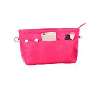 Whoasyst Bolso de mano compacto y práctico de nailon, multibolsillos, perfecto para viajes, estudiar y trabajar, organizadores portátiles, solución versátil, compacto y ligero, adecuado