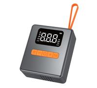 Whoasyst Bombas de aire compactas que incluyen manómetros digitales y luz nocturna LED para coches, motocicletas, bicicletas, bombas de aire LED