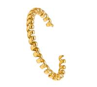 Whoasyst Brazalete de alambre para teléfono para mujer, acero inoxidable, ligero, diseño de bobina de resorte, joyería elegante para mujer
