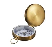 Whoasyst Brújulas de bolsillo de metal, brújulas portátiles de camping, herramientas de navegación al aire libre, decoraciones para camping, senderismo, canotaje, brújulas de metal portátiles para