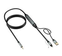 Whoasyst Cable digital a convertidores de 4 pies resistentes a la erosión para amplificadores, consolas de juegos y reproductores multimedia, liberación de ruido digital a convertidores