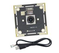 Whoasyst Cámara web IMX586 de 4800 megapíxeles y lente gran angular de 77 grados para reuniones en línea y cámara de videoconferencia de reconocimiento facial