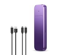 Whoasyst Carcasa completa de unidad NVMe con cables de datos, diseño de refrigeración para una instalación sencilla, tornillos, carcasa de unidad de aleación de aluminio