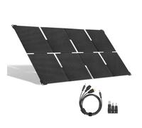 Whoasyst Carga solar plegable ligera de 45 W, tipo C, 5 V, 12 V, 18 V, silicona de cristal único, alta eficiencia, 25 % para viajes, senderismo, instituciones de energía solar