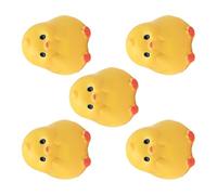Whoasyst Colgante de resina antideslizante para pollitos, accesorios de pollito, para entusiastas del interior del coche, decoración de zapatos, joyería personalizada, clip para zapatos