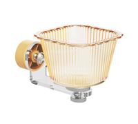 Whoasyst Comederos multiusos para pájaros para loros que ofrecen un fácil agarre de agua y estabilidad