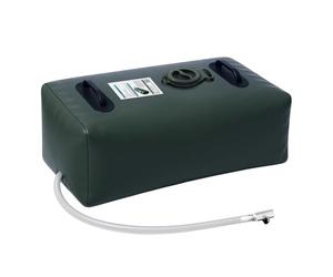 Whoasyst Contenedor de almacenamiento de agua plegable de PVC fuerte de gran capacidad para camping, senderismo, al aire libre, cisterna de crisis