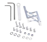 Whoasyst Convertidor de luz de nariz plegable para bicicleta, montaje elevado, portabicicletas delanteras, extensores de bloque, soporte adaptador, soporte adaptador para bicicletas, portadores