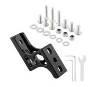 Whoasyst Convertidor de luz de nariz plegable para bicicleta, montaje elevado, portabicicletas delanteras, extensores de bloque, soporte adaptador, soporte adaptador para bicicletas, portadores