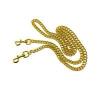 Whoasyst Correa de cadena de metal, correa cruzada, correa de hombro, accesorios de repuesto para mujeres y niñas, correas de cadena para bolsos, Gold, snap hook