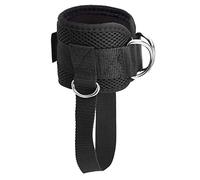 Whoasyst Correas de tobillo ajustables con hebilla en D para taekwondo, entrenamiento de fuerza, equipo de protección deportivo con hebilla de cinturón de peso, polea de pierna, correa de pie