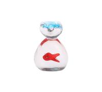 Whoasyst Creative Craft - Juego de accesorios de joyería con cuentas de vidrio de vida marina en estilos de estrellas de mar, peces y ballenas, suministros creativos para hacer regalos