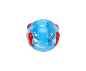 Whoasyst Creative Craft - Juego de accesorios de joyería con cuentas de vidrio de vida marina en estilos de estrellas de mar, peces y ballenas, suministros creativos para hacer regalos