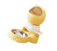 Whoasyst Dispensador interactivo de alimentos para mascotas, diseño de prensa, comederos automáticos para perros y gatos, cuenco de alimentación lenta esencial para perros