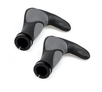 Whoasyst Empuñaduras de goma para manillar de bicicleta a prueba de golpes, para muchas bicicletas estándar, 2 unidades, 140 mm de longitud, plegables