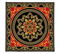 Whoasyst Exquisito patrón de tarots mantel de cartas de altares, altares, adivinaciones, tapiz, fácil de usar, mantel de adivinaciones, decoración de pared