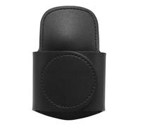 Whoasyst Funda de piel sintética para estetoscopio con clip de metal compatible con estetoscopio digital Eko Cores 500 para estetoscopio digital profesional de piel sintética