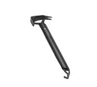 Whoasyst Herramienta multiusos de camping que combina plomos y extractor de estacas, clavos de tierra, plomos de aleación de aluminio, textura para exteriores, herramienta de camping de organización