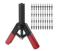 Whoasyst Juego de 41 herramientas de remache manual para remachar, herramienta de operación simple para uso versátil en trabajos de chapa de metal y reparación de maquinaria de fabricación