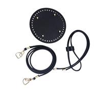 Whoasyst Juego de mochila de cuero con bolsa y correa inferior para el hombro, cordón para hacer bolsas de bricolaje, kit de mochila de poliuretano