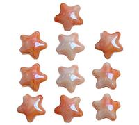 Whoasyst Kit de cuentas de cinco puntas para hacer estrellas, 10 unidades, kit de cuentas acrílicas de dos colores para Halloween, cuentas de cinco puntas