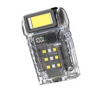 Whoasyst Linterna LED multifuncional ABS resistente al agua que ofrece una amplia cobertura de haz, perfecta para actividades al aire libre, luz de camping al aire libre