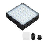 Whoasyst Luz de teléfono 3000-6000 K, 18 efectos para videollamadas, fotografía, lámpara portátil para selfie, diseño giratorio para creación de contenido en vivo