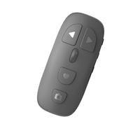 Whoasyst Mando a distancia de cámara de radio con rueda enrollable para smartphone, botón ciego, control de música, correo electrónico, libro de página, pivotante para fotografía y lectura