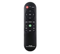 Whoasyst Mando a distancia de pantalla de repuesto RM-V20E negro con botones OK, Home, Return, Source, Channel y Set para áreas multimedia familiares, infrarrojos, televisores, control remoto