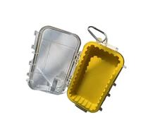 Whoasyst Organizador de engranajes para exteriores, resistente a los impactos, impermeable, caja de almacenamiento regulable, para herramientas de camping, senderismo, equipo de caja