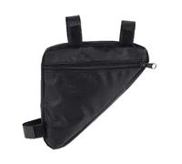 Whoasyst Paquete de barras transversales reflectantes para bicicleta, bolsas de almacenamiento triangulares, resistentes a la lluvia, Oxfords para bicicletas de carretera y montaña, organizadores