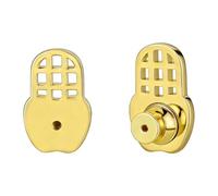 Whoasyst Parte trasera de aretes de tono para joyas pesadas, ligeras pero fuertes para mantener los aretes en posición vertical y correctamente alineados, soportes para aretes para orejas caídas, One