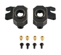 Whoasyst Pieza de latón fuerte para la dirección del coche, de cobre, piezas de bajo peso central para modelos SCX10 III, piezas de latón fuerte